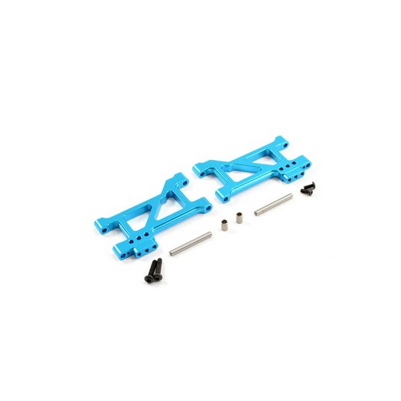 Triangles avant inférieurs Alu Bleu Pour Tamiya TT02B (x2) - FTTA030B