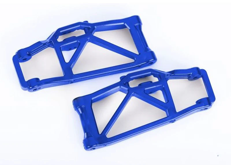 Triangles de suspension inférieur gauche et droit bleu (x2) 10230