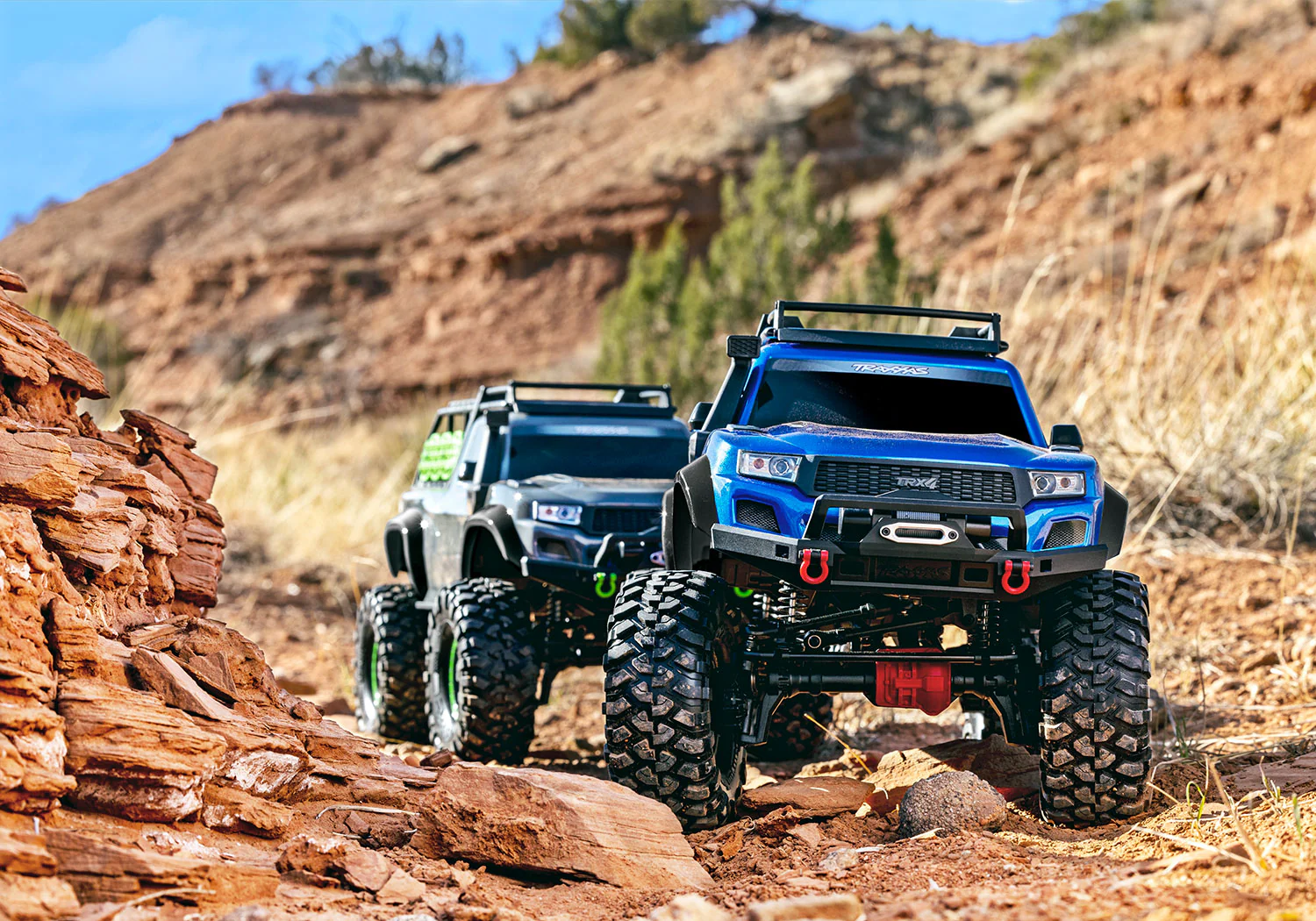 TRX4 Traxxas Sport High Trail  RTR 82044-4 bleu - Image 10