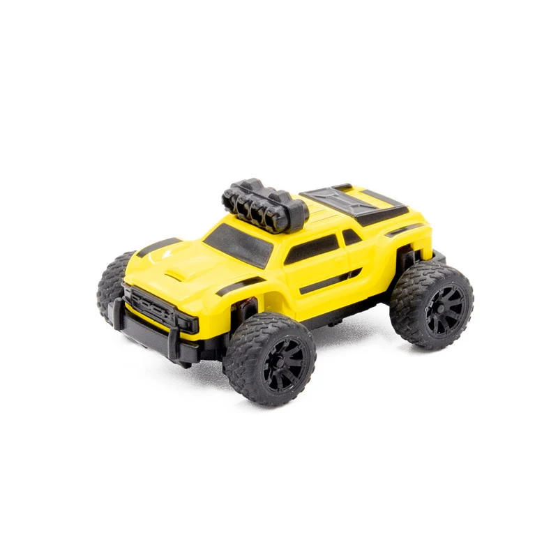 Turbo Racing Micro Monster truck 1/76ème Jaune RTR- TB-C81-YE - Image 2