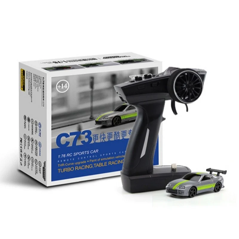 Turbo Racing Micro Sport 1/76ème Grise / verte RTR- TB-C73