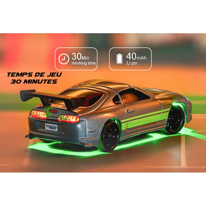 Turbo Racing Micro Sport 1/76ème Grise / verte RTR- TB-C73 - Image 2