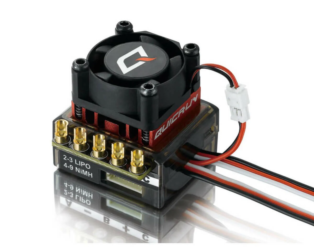 Variateur 1/10 Hobbywing QuicRun 60A Sensored 10BL60 - 30108000 - Image 4