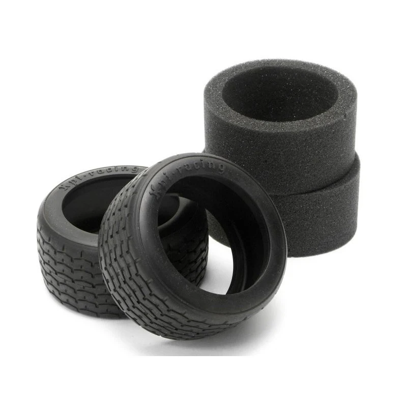 Vintage Racing Tyre 31mm Set HPI 4797