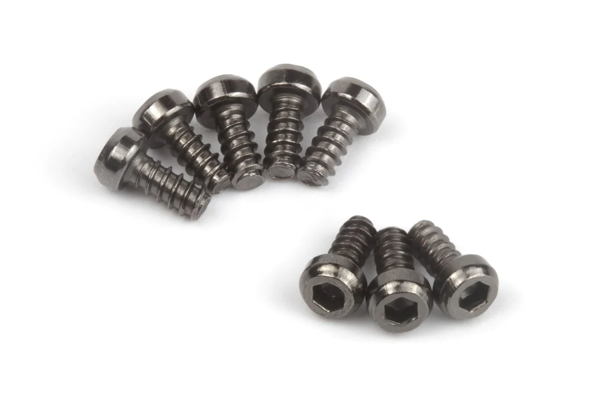 Vis à tête bombée Maverick RC TP M2,6 x 6 mm (hexagonale) (x8) - MV151112
