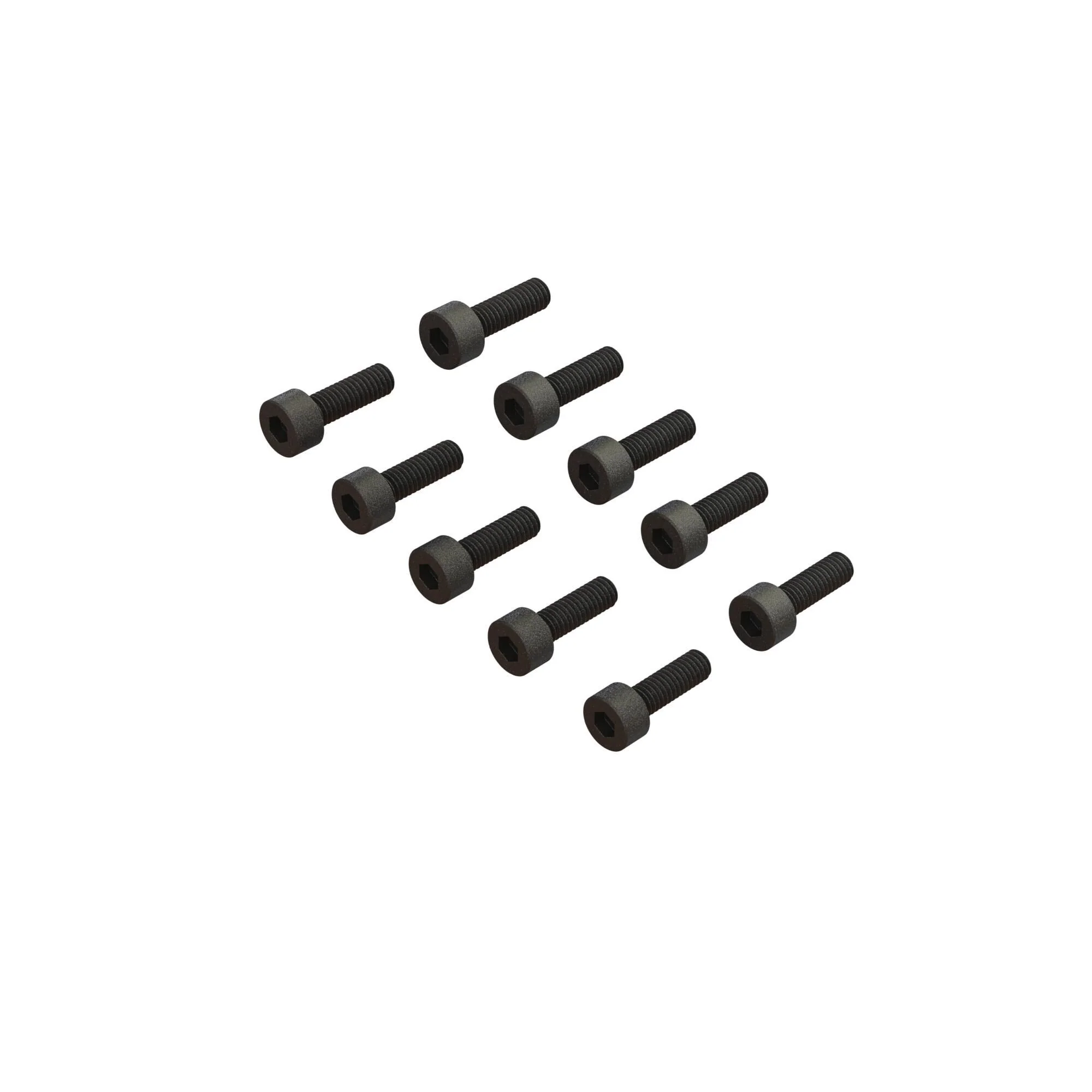 Vis à tête cylindrique M2,5 x 8 mm (10) - ARA702010