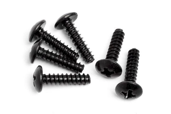 Vis à tête ronde Maverick RC M3 x 12 mm (6 pcs) - MV22048