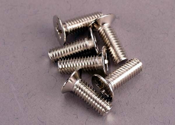 Vis M4x12mm Fraisée (6) - Traxxas 2548