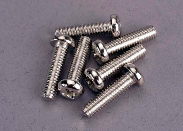 Vis M4x15mm Tête Ronde (6) - Traxxas 2573