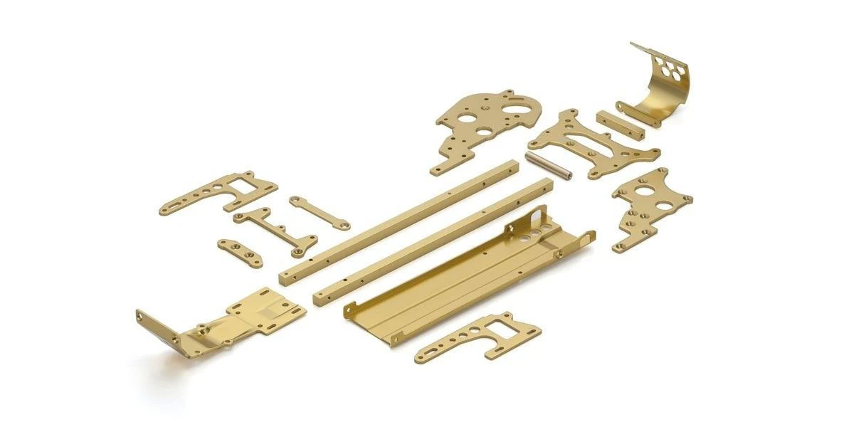 Voiture Kit à monter Kyosho Turbo Optima 4WD 1/10 "Legendary Series" 30619 - Image 3