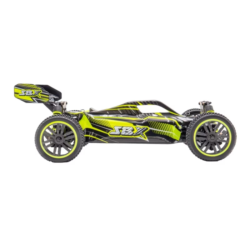 Voiture radiocommandée Funtek SBX Buggy 1/12 XL Jaune 45km/h - Image 6