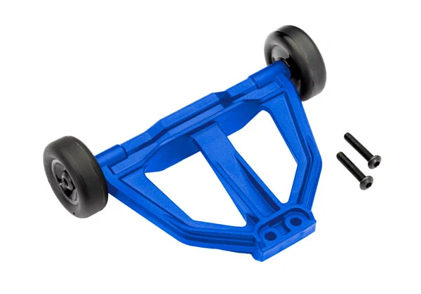 Wheelie bar bleu Mini Maxx - Traxxas 10776-BLUE