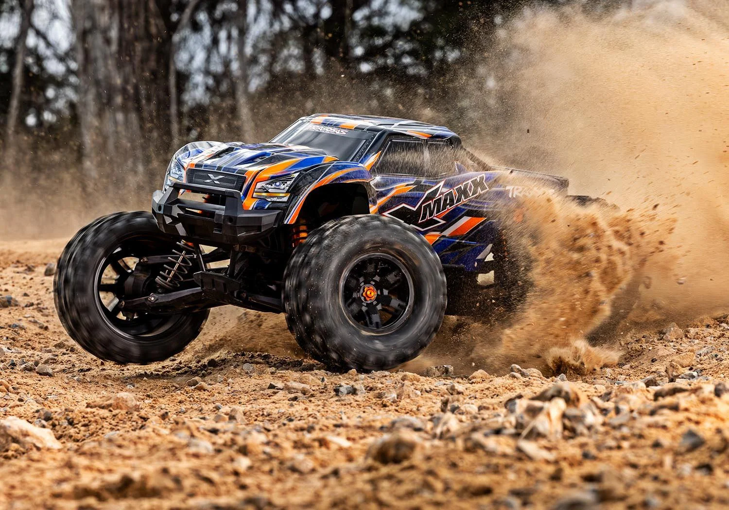 XMaxx Traxxas 8S Belted RTR orange 1/6 brushless 77096-4 - Image 2