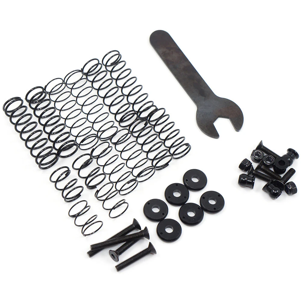 Yeah Racing 2 Amortisseurs Desert Lizard 100mm gris pour Crawler 1/10 - Image 2