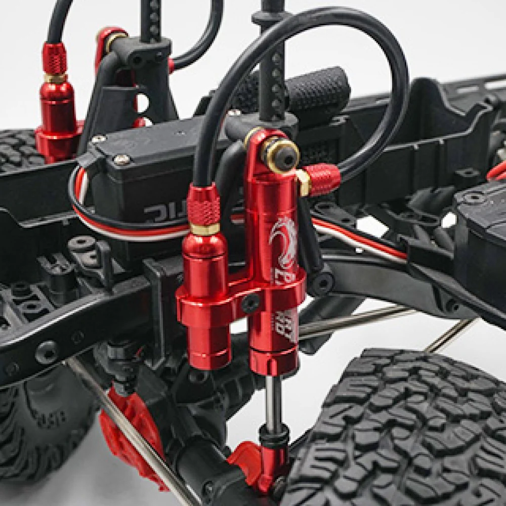 Yeah Racing 2 Amortisseurs noir 100mm Desert Lizard pour Crawler 1/10 - Image 2