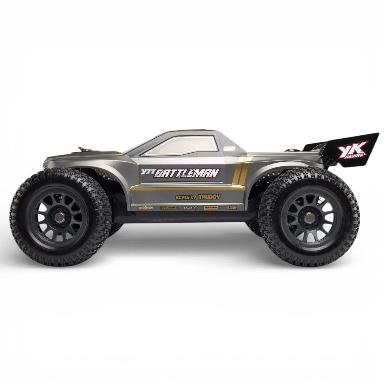Yikong YT7 Pro Battlemann 1/7 Truggy 4WD Brushless gris 90km/h - Image 3